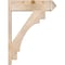 Ekena Millwork Merced Smooth Arts and Crafts Outlooker, Douglas Fir, 7 1/2"W x 26"D x 34"H OUT08X26X34MRC03SDF - alternate 4